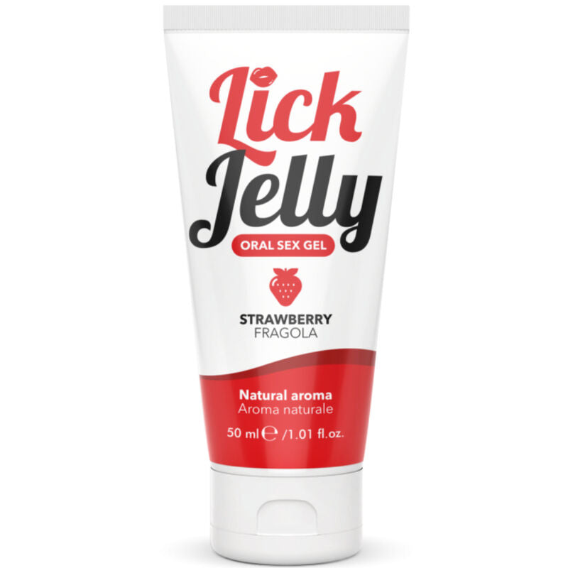 Lubricante comestible sabor fresa IntimateLine Lick Jelly 50 ml