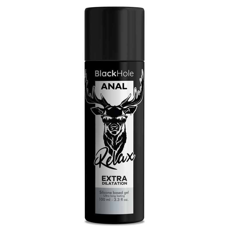 Lubricante de Silicona para Dilatación Anal Black Hole - 100 ml