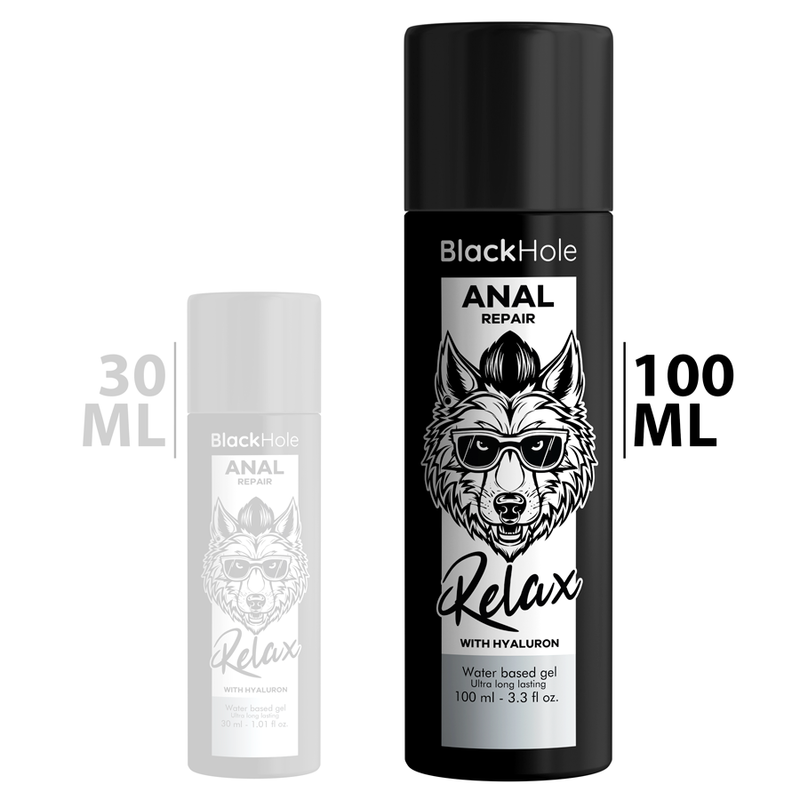 Gel Relajante con Ácido Hialurónico para Cuidado Anal 100 ML - Base Agua