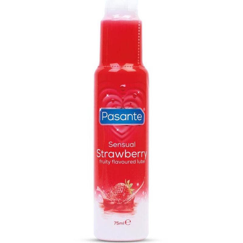 Gel Lubricante Vegano Pasante Fresa Silvestre 75 ml - Hidratación Duradera y Aroma Dulce para Momentos Íntimos