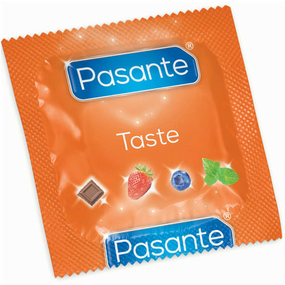Condones Pasante Flavors: Sabores del Chocolate, Menta, Arándanos y Fresa para un Placer Seguro y Delicioso