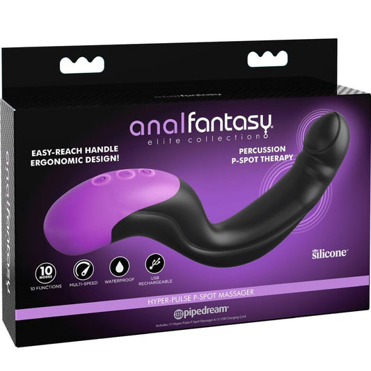 Masajeador anal Hyper-Pulse P-Spot recargable para masaje prostático