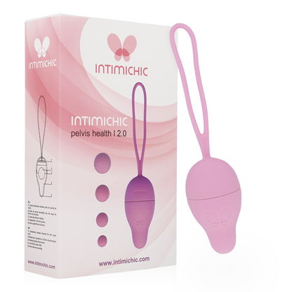 Intimichic Pelvis Health I 2.0: Ejercitador de Kegel en Silicona Premium para Fortalecimiento del Suelo Pélvico