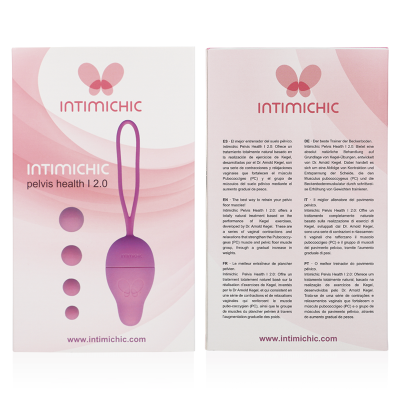 Intimichic Pelvis Health I 2.0: Ejercitador de Kegel en Silicona Premium para Fortalecimiento del Suelo Pélvico