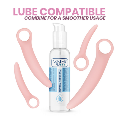 Juego de Dilatadores Vaginales de Silicona Médica Intimichic - 5 Piezas para Ejercicio y Confort Íntimo