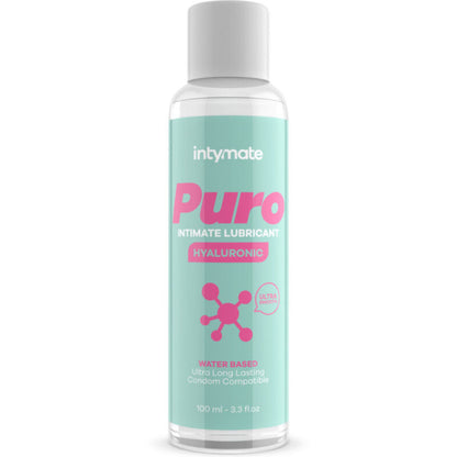 Lubricante Íntimo a Base de Agua con Ácido Hialurónico - 100 ml (Intimateline Intymate)