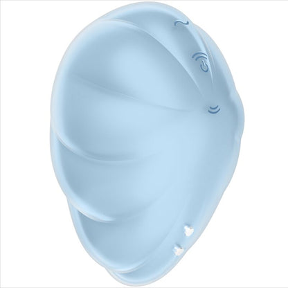 Vibrador Air Pulse Satisfyer Cloud Dancer Verde para Placer y Estimulación