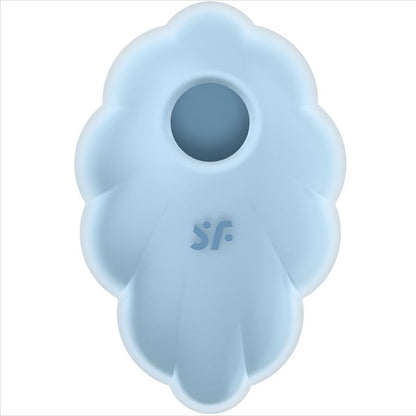 Vibrador Air Pulse Satisfyer Cloud Dancer Verde para Placer y Estimulación