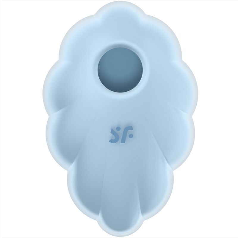 Vibrador Air Pulse Satisfyer Cloud Dancer Verde para Placer y Estimulación