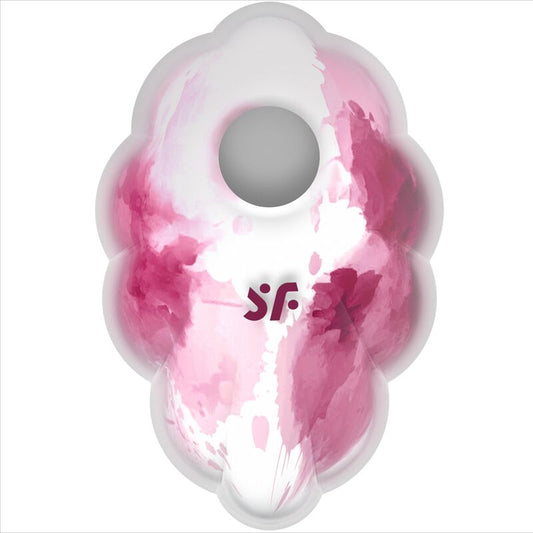 Vibrador Air Pulse Satisfyer Cloud Dancer Verde para Placer y Estimulación