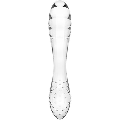 Dildo Satisfyer Dazzling Crystal Transparente o Negro para punto G