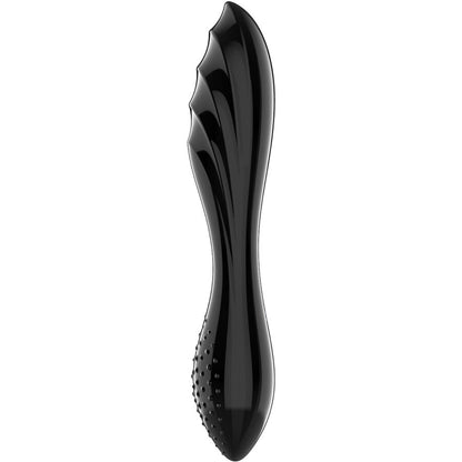 Dildo Satisfyer Dazzling Crystal Transparente o Negro para punto G
