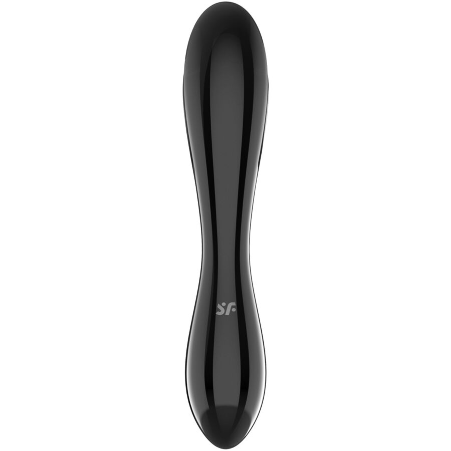 Dildo Satisfyer Dazzling Crystal Transparente o Negro para punto G