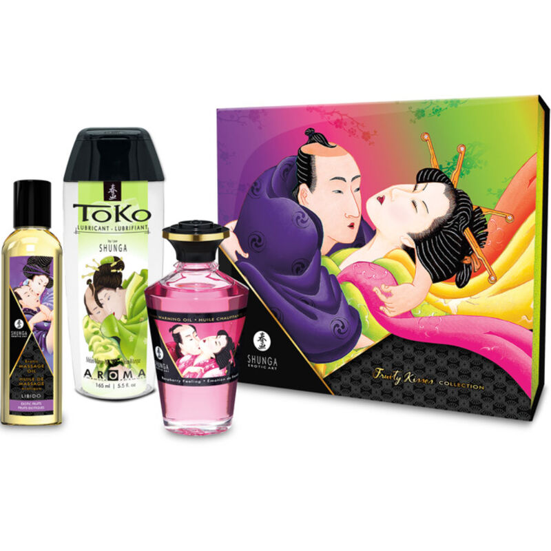 Colección Besos Afrutados SHUNGA - Kit Sensual para Parejas