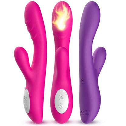 Vibrador Efecto Calor ARMONY SPARK en Fucsia - Estimulación Íntima
