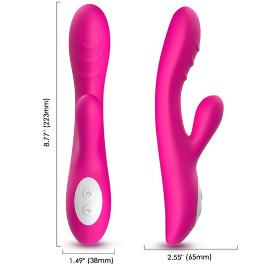 Vibrador Efecto Calor ARMONY SPARK en Fucsia - Estimulación Íntima