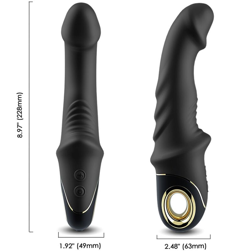Vibrador Rotador Joyblade Armony Negro - Placer y Estimulación en Uno