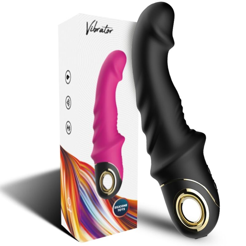 Vibrador Rotador Joyblade Armony Negro - Placer y Estimulación en Uno