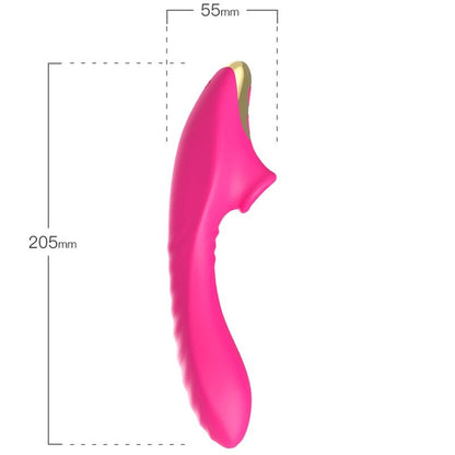Succionador de Clítoris fucsia ARMONY: Experiencia de Placer Personalizada y Segura