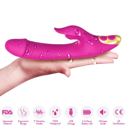 Succionador de Clítoris y Estimulador de Punto G Armony - Color Fucsia