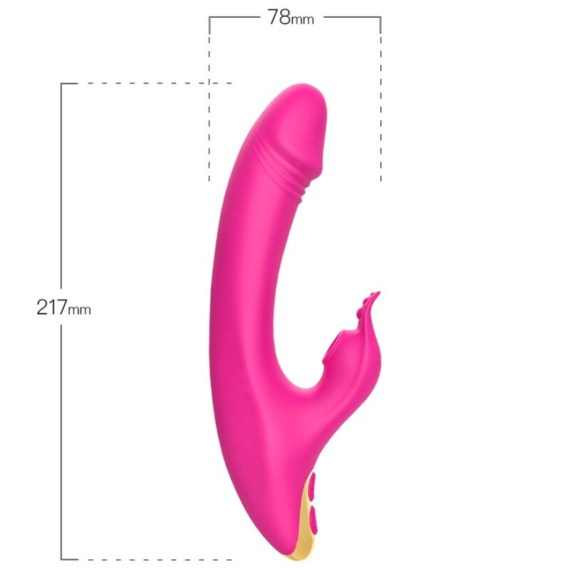 Succionador de Clítoris y Estimulador de Punto G Armony - Color Fucsia