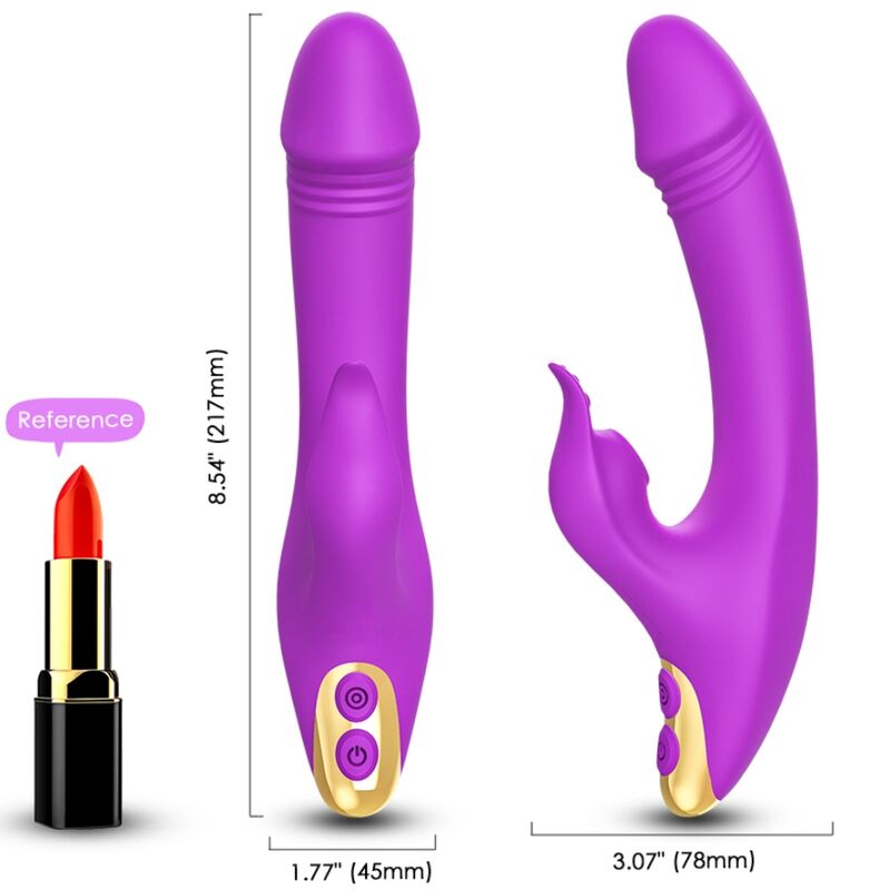Armony - Estimulador Clitorial y Punto G Violeta Succionador Amant