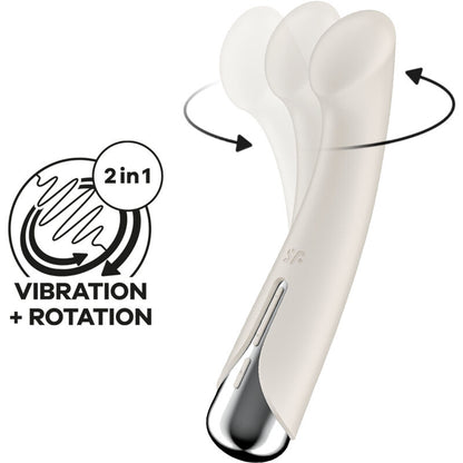 Vibrador Rotador Rojo Satisfyer Spinning G-Sport 1: Placer Giratorio para Ella