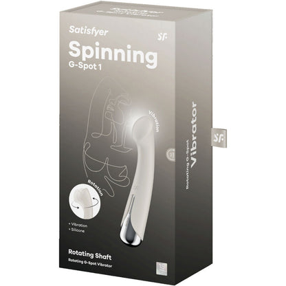 Vibrador Rotador Rojo Satisfyer Spinning G-Sport 1: Placer Giratorio para Ella