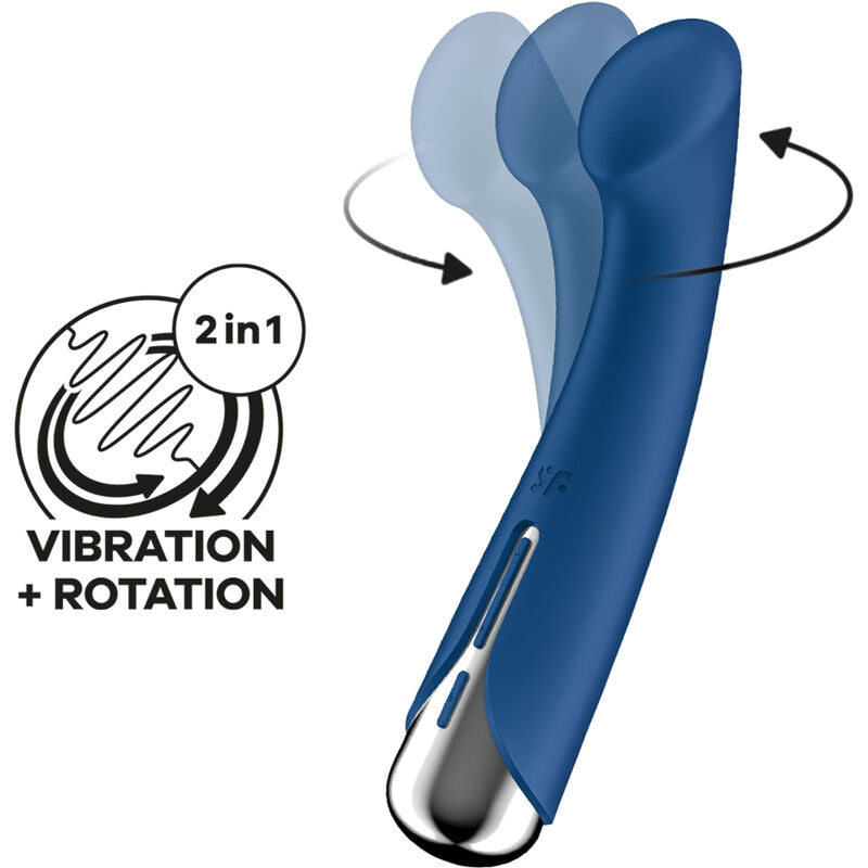 Vibrador Rotador Rojo Satisfyer Spinning G-Sport 1: Placer Giratorio para Ella