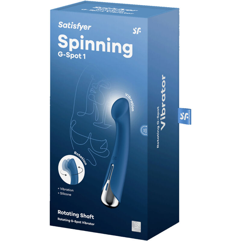 Vibrador Rotador Rojo Satisfyer Spinning G-Sport 1: Placer Giratorio para Ella