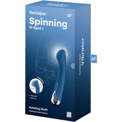 Vibrador Rotador Rojo Satisfyer Spinning G-Sport 1: Placer Giratorio para Ella