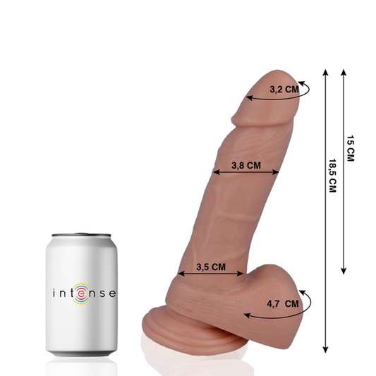 Mr. Intense: Consolador Realista de 18.5 cm x 3.8 cm para una Experiencia Única