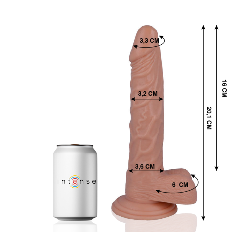 Dildo Realista MR INTENSE de 20.1 cm - Experiencia Intensa y Natural