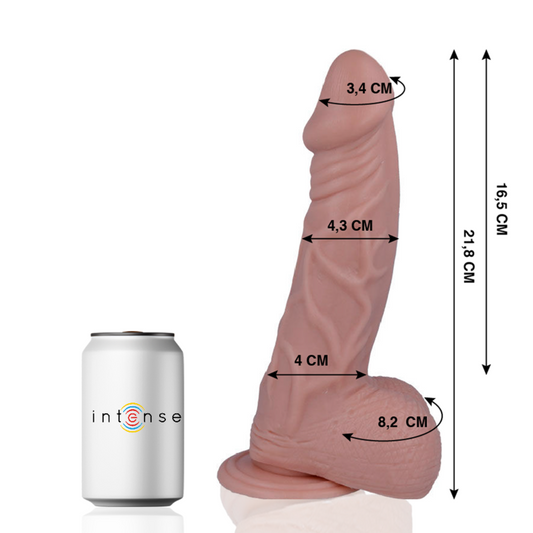 Mr. Intense: Dildo Realista de 100% Placer con Ventosa para Experiencias Inigualables
