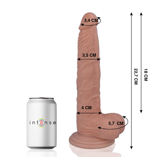 Realista Pene MR Intense de 22.7 cm x 3.5 cm - Juguete Íntimo para Adultos