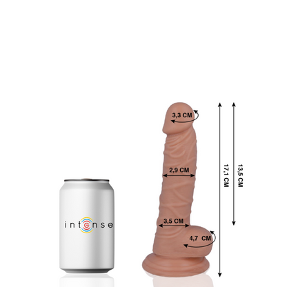 "Dildo Realista Mr. Intense de 17.1 cm - Placer Asegurado"
