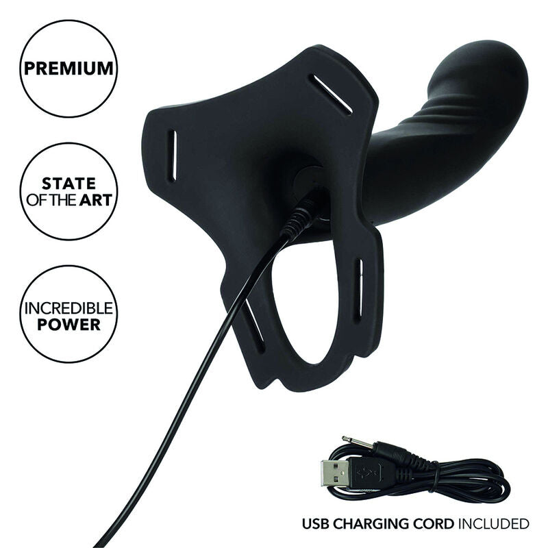 Descubre el Placer Definitivo con el Arnés Recargable Multifunción Boundless - Vibra y Estimula con Estilo