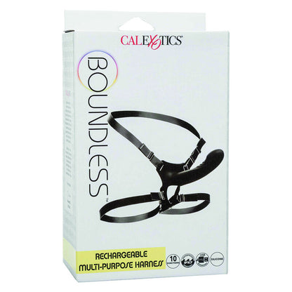 Descubre el Placer Definitivo con el Arnés Recargable Multifunción Boundless - Vibra y Estimula con Estilo