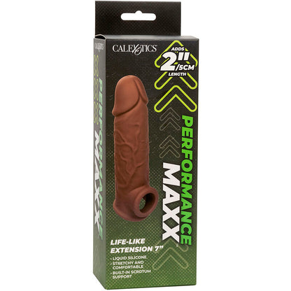 Extensor Realista Performance Maxx Life-Like de 7" para Mayor Longitud y Placer sin Complicaciones