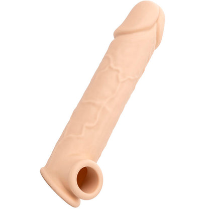 Extensión Realista Performance Maxx de 8" con Silicona Líquida – Aumento de Placer y Soporte Mejorado para Parejas