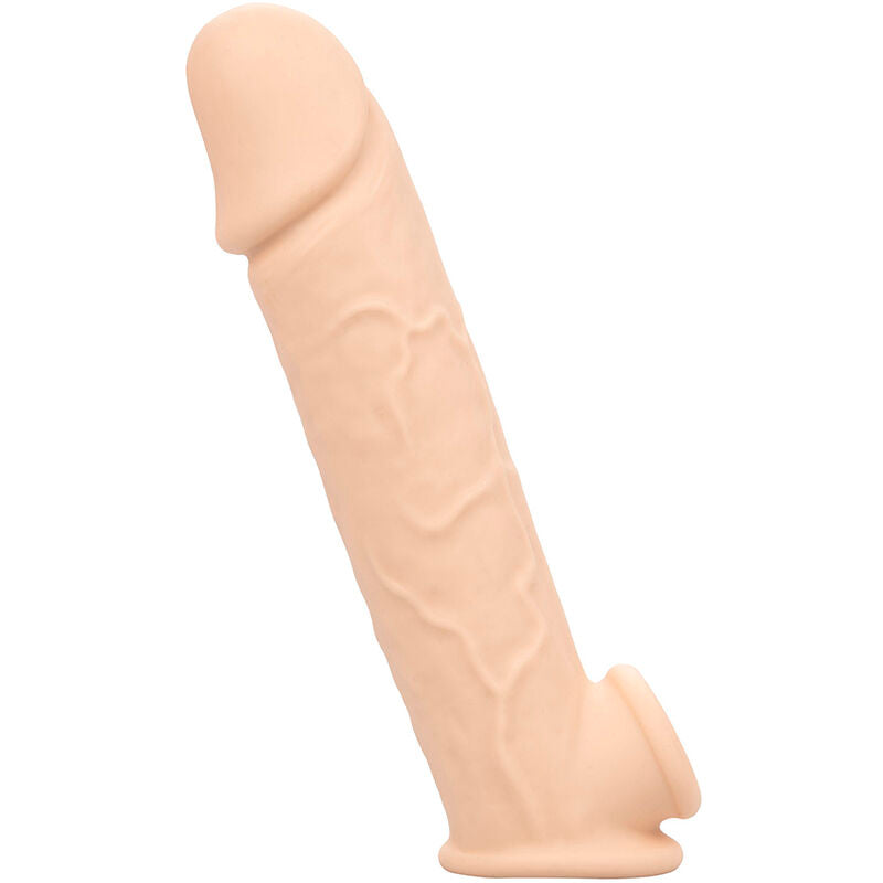Extensión Realista Performance Maxx de 8" con Silicona Líquida – Aumento de Placer y Soporte Mejorado para Parejas