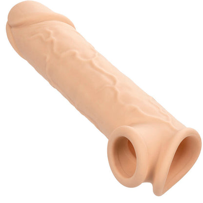 Extensión Realista Performance Maxx de 8" con Silicona Líquida – Aumento de Placer y Soporte Mejorado para Parejas