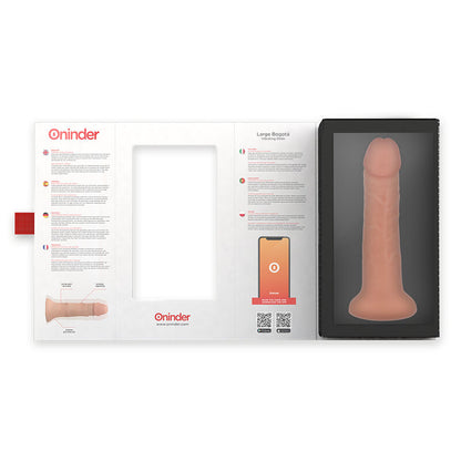 Dildo Vibrador ONINDER Bogotá 22cm, 9 Velocidades, Compatible con App Gratuita - Natural y Realista