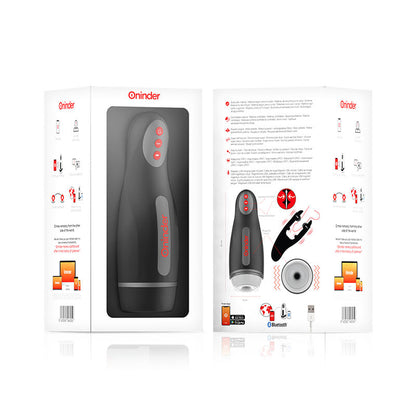 Masturbador Masculino de Compresión y Vibración ONINDER SEOUL con App Gratis