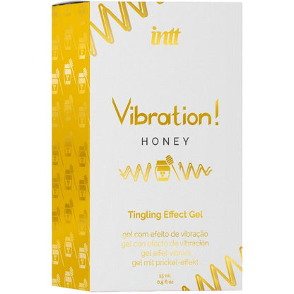 Gel Vibrador Intenso con Aroma a Miel y Plantas Amazónicas para Orgasmos Increíbles - 15ml, Ideal para Él y Ella