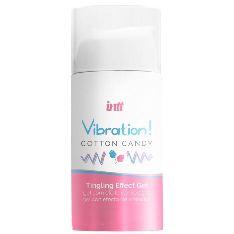 Experiencia Sensual Intensa: Gel Vibrador con Aroma de Algodón de Azúcar para Orgasmos Inolvidables - 15 ml