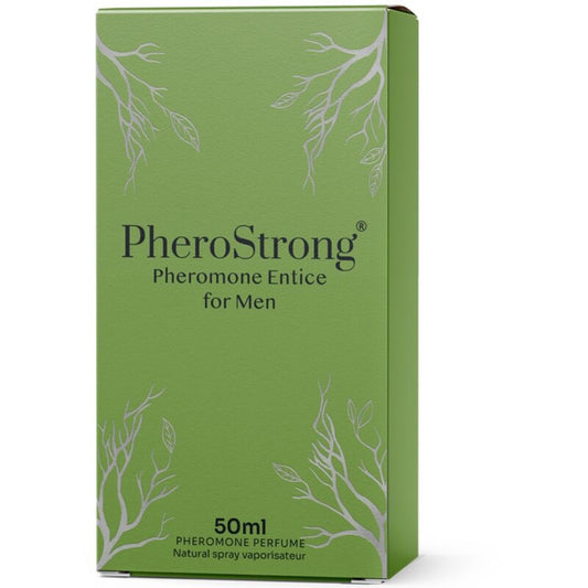 Perfume con Feromonas para Hombre PHEROSTRONG ENTICE 50 ml - Atrae y Seduce