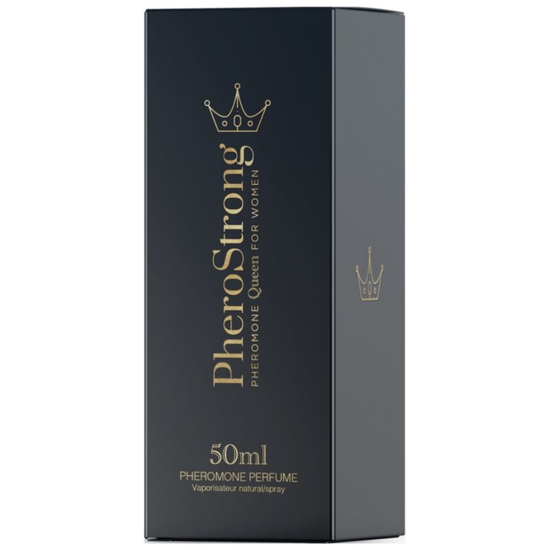 Perfume con Feromonas PHEROSTRONG Queen para Mujer 50 ml - Seducción y Elegancia.