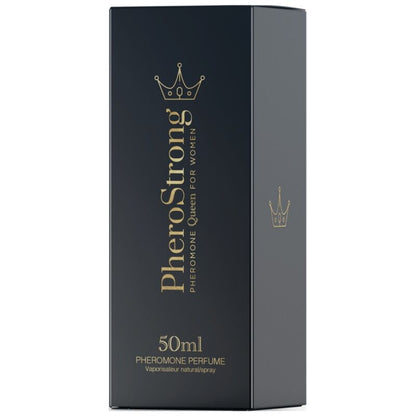 Perfume con Feromonas PHEROSTRONG Queen para Mujer 50 ml - Seducción y Elegancia.