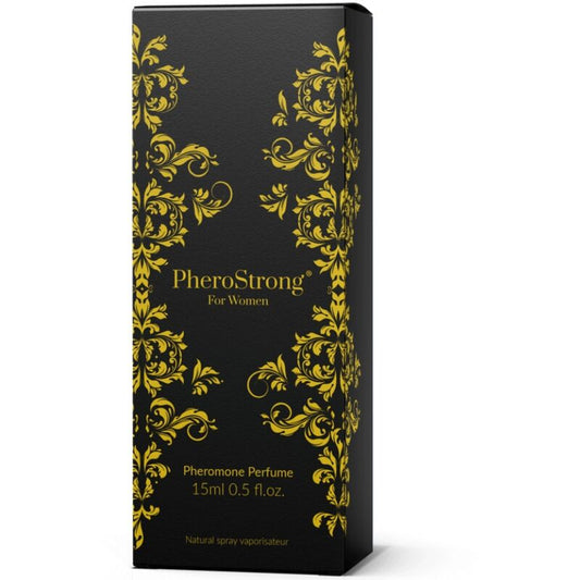 Perfume con Feromonas para Mujer PHEROSTRONG 15 ml - Aumenta tu Atracción y Confianza
